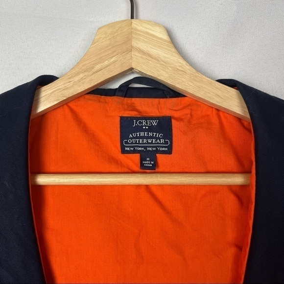 J. Crew Navy Blue Range Cargo Utility Jacket M - Picture 4 of 5